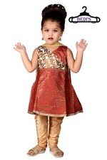 Girls Indian Pakistani Salwar Kameez Party Wear Frock prom maxi uk size 0-5yrs