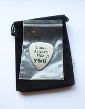 Stainless Steel Guitar Pick -