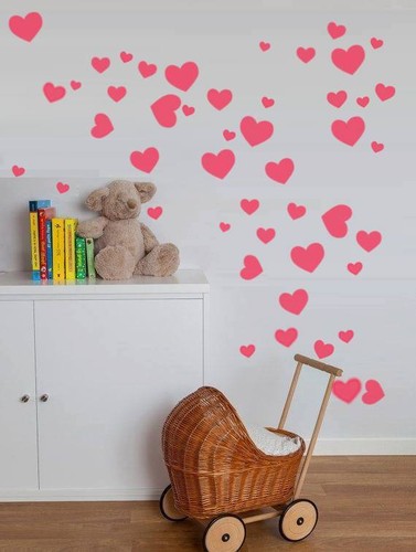 Various size heart - size,