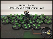 78 Small Gem Clear Green