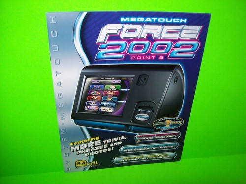 Megatouch force 2002 merit - force, by