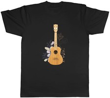 Ukulele Guitar Mens T-Shirt