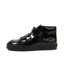 Kickers Junior Girls Tovni Hi Vel Stardust Patent Leather