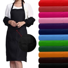 Adult Apron Men's Ladies Butcher Cooking Baking Kitchen BBQ Catering Chef Plain