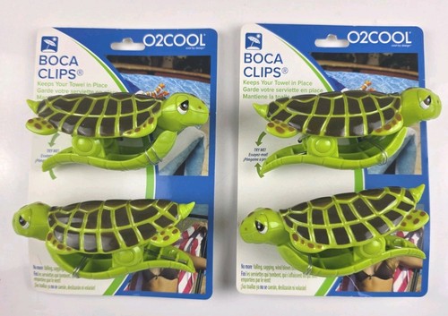 Turtle beach towel clips set - turtle,