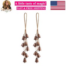 2 Pack Witch Bells for Door