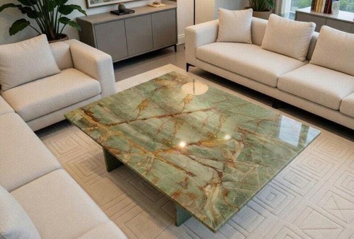 Luxury onyx coffee table - coffee,