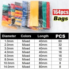 164pcs heat shrink tube kit - tube,