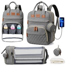 3-in-1 Diaper Bag Backpack