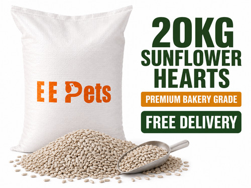20kg sunflower hearts premium - hearts,