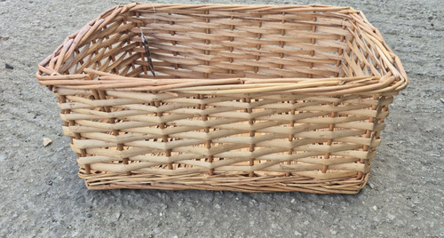 Rectangular woven wicker - woven,