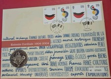 GB - 2004 - "Entente Cordiale" - Ltd Edition 5 Pounds Coin Cover 