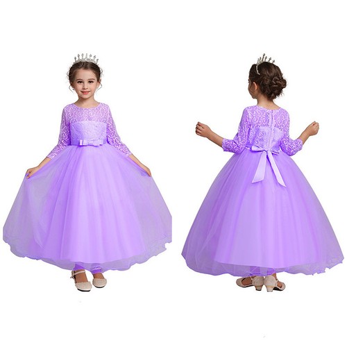 Flower girl princess maxi - flower,