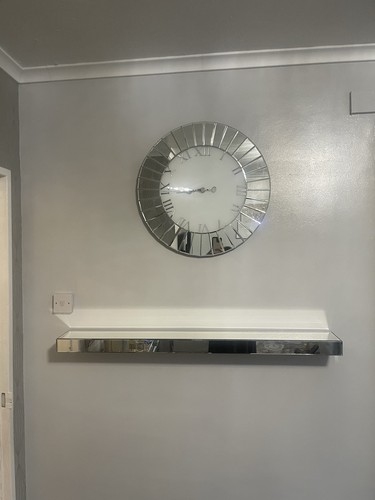 Mirrored glass round - mirrored,