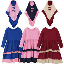 Kids Girls Muslim Hijab Arab