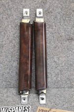 BMW E36 M3 3.0 Saloon Walnut Wood Interior Rear Door Handles Pair x2 Door Pulls