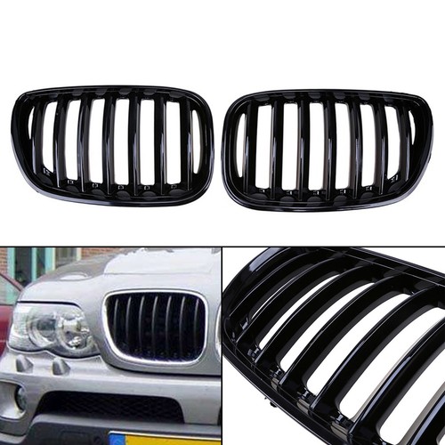 Gloss black front - front, grill