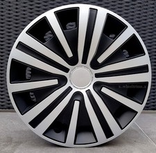 15 inch wheel trims to fit VW GOLF MK7 2013 - 2020 + badges 15" 4pcs