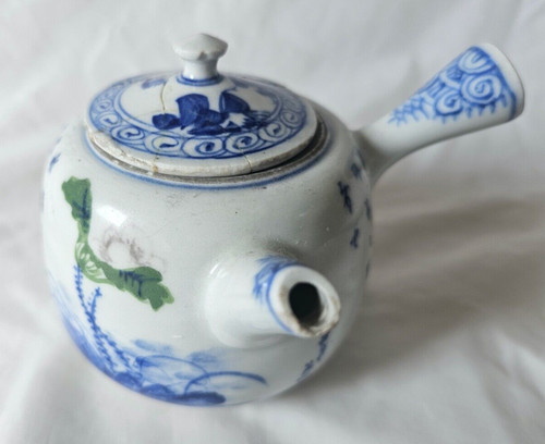Chinese antique lidded pot - antique,