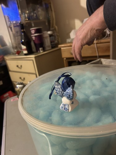 Blue and white pottery - and.,