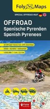 FolyMaps OFFROAD Spanish Pyrenees 1:250,000: Special map with over 60... 