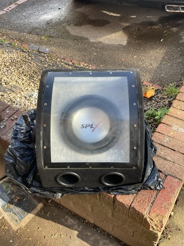 Spl car subwoofer - spl, large