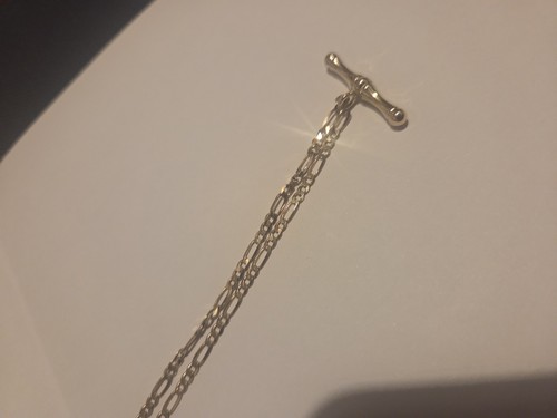 9ct figaro chain inch with - figaro,