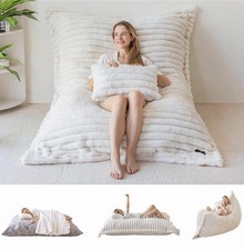 Giant Faux Fur Bean Bag Chair