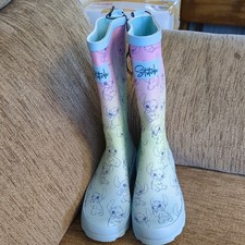 Disney STITCH  Wellies (George ASDA)  Boys / Girls / Ladies  - Size UK 4 