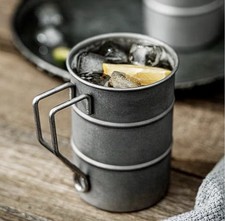 Steel barrel cup tumbler - tumbler, mug