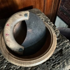 Antique Treen Wooden Bowl And