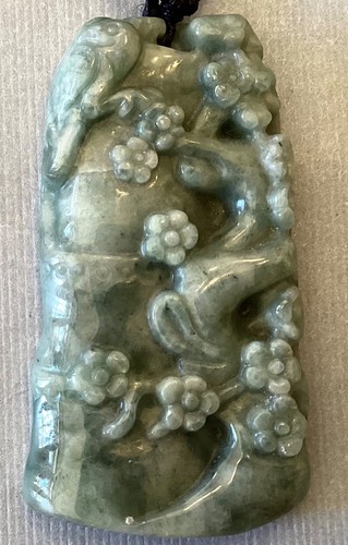 Carved certified jade - certified, /