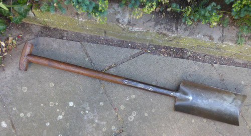 Vintage spade trenching - vintage,