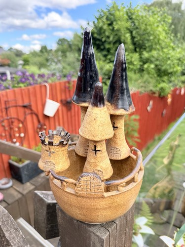 Firs pottery castle - pottery, bowl