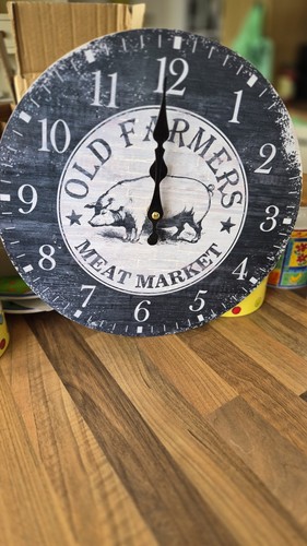 Kitchen wall clock with - kitchen,