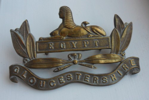 Brass gloucestershire regiment - brass,