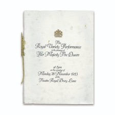 Rare 1983 Royal Variety Performance Programme - Theatre Royal Drury Lane