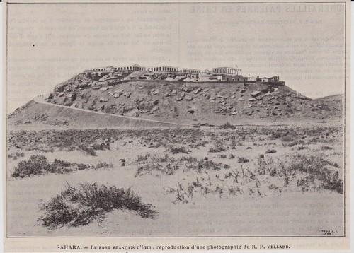 1904 sahara algerie le - algerie, fort