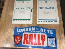 Rally Memorabilia - Rally