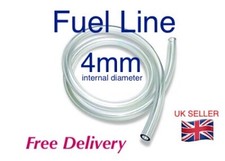 4mm id CLEAR PETROL OIL FUEL