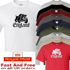 bulldog t shirt made in england 