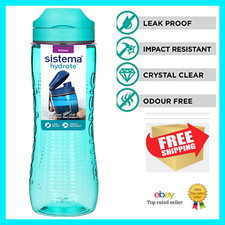 Sistema Hydrate 800ml Sports Water Bottle, Assorted Colours