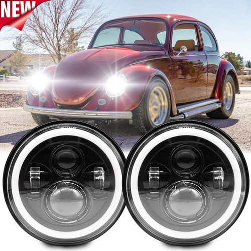 Pair inch round - 7-inch, led