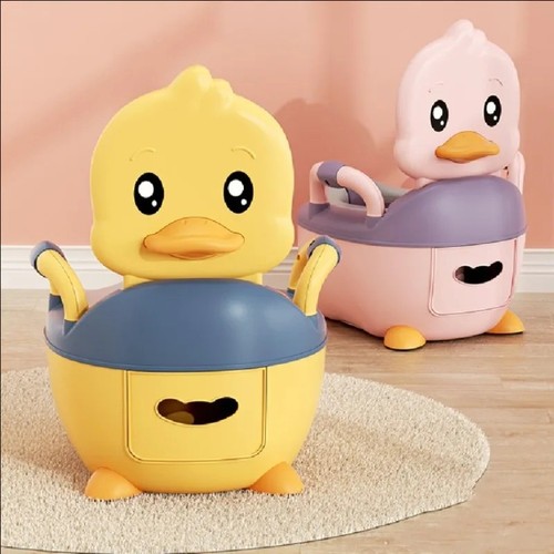 Baby duck toilet - toilet, girls