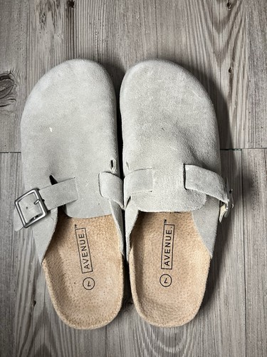 Avenue beige suede look - suede,
