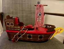 Little Little Town Wooden Pirate Ship  Early Learning Centre 