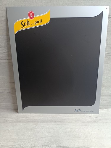 Schweppes metal chalkboard - schweppes,