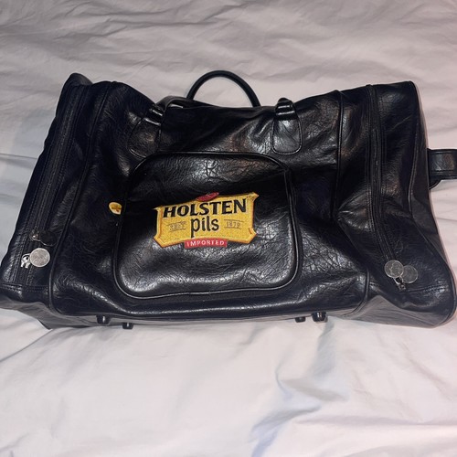 Holsten pils leather holdall - leather,