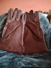 Gents Brown Leather Gloves