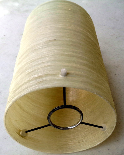 Vintage lamp shade spun - vintage,